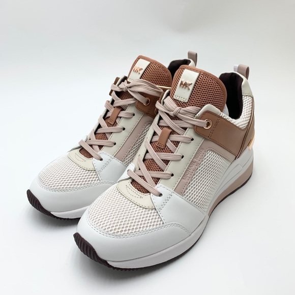 🥳HOST PICK🥳~Michael Kors Georgie Trainer Wedge Sneaker 👟 - Picture 3 of 6